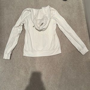 White DKNY Zip Up size Small